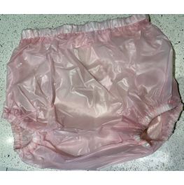 Baby Pink semi transparent Pink pvc pants
